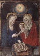 unknow artist Virgin and Child with St Anne Germany oil painting reproduction